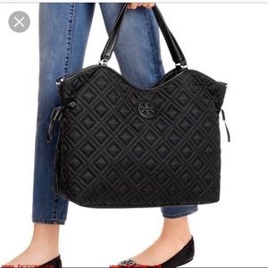 Tory Burch Marion Quilted Diaper Bag